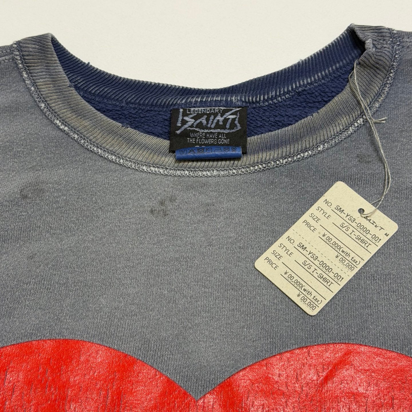SAINT MXXXXXX CRW NECK SWT/SAINT POWER/NAVY