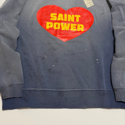SAINT MXXXXXX CRW NECK SWT/SAINT POWER/NAVY