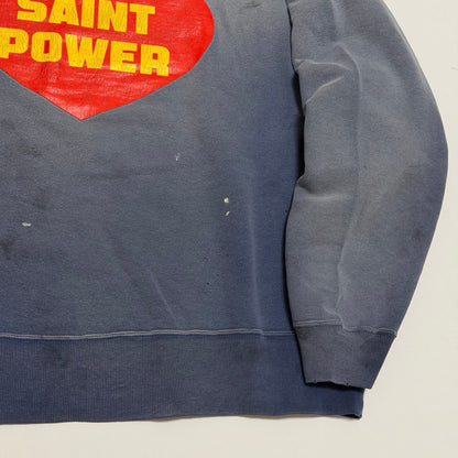 SAINT MXXXXXX CRW NECK SWT/SAINT POWER/NAVY