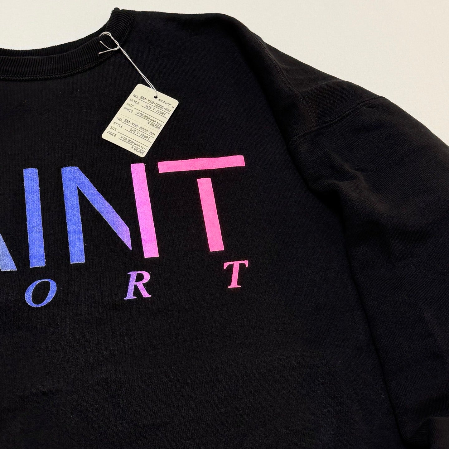 SAINT MXXXXXX SAINT SPORT CREW NECK SWEAT BLACK
