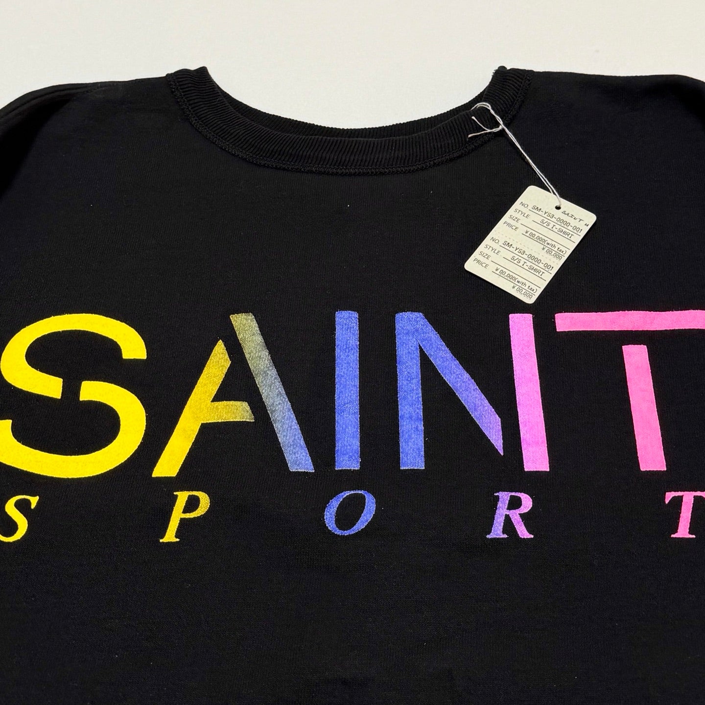 SAINT MXXXXXX SAINT SPORT CREW NECK SWEAT BLACK