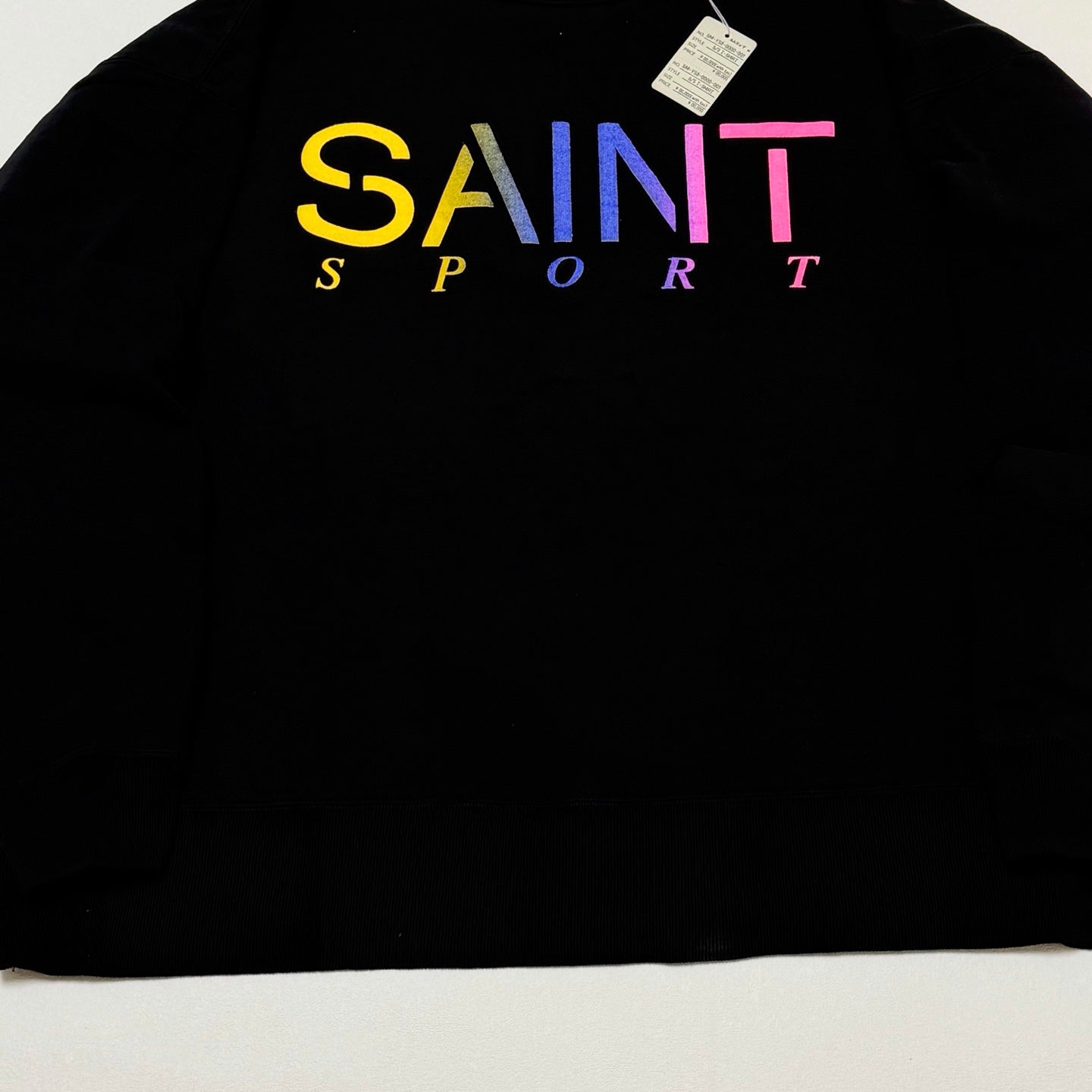 SAINT MXXXXXX SAINT SPORT CREW NECK SWEAT BLACK