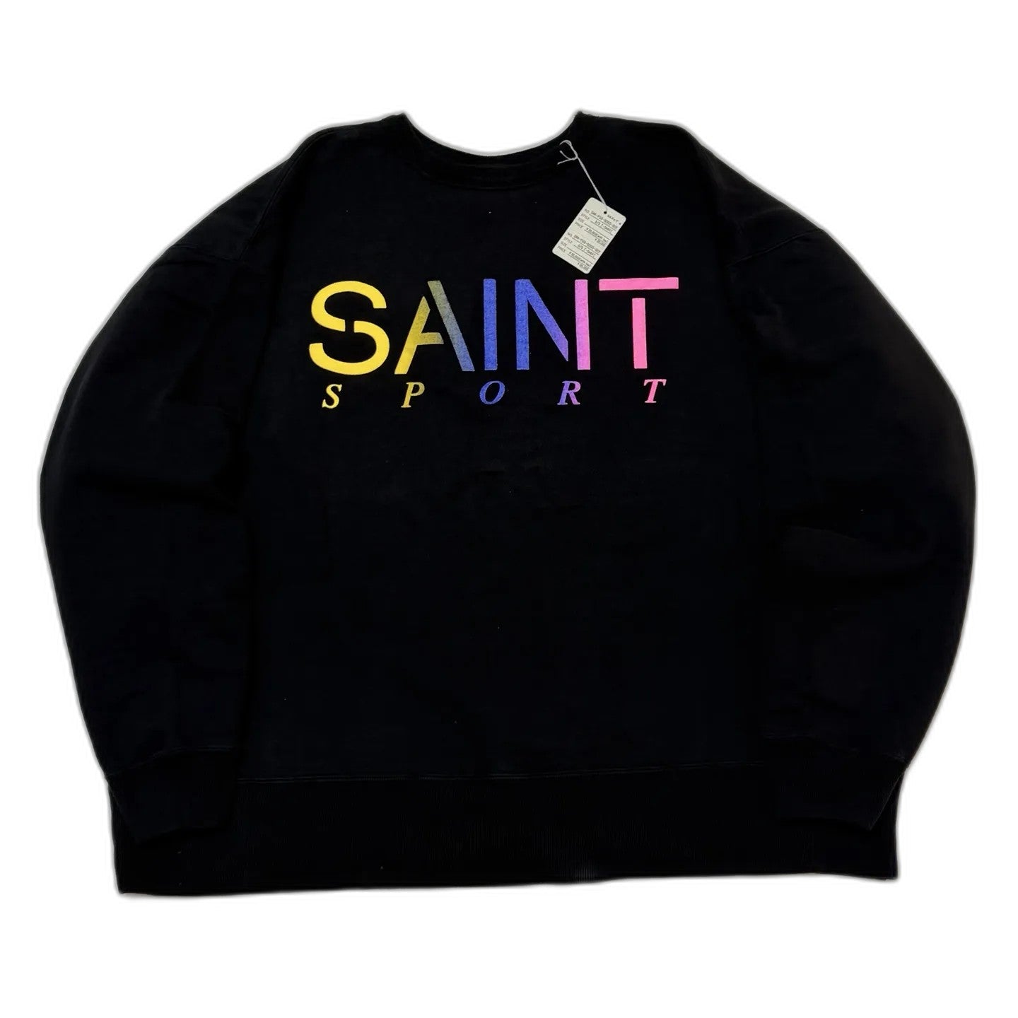SAINT MXXXXXX SAINT SPORT CREW NECK SWEAT BLACK