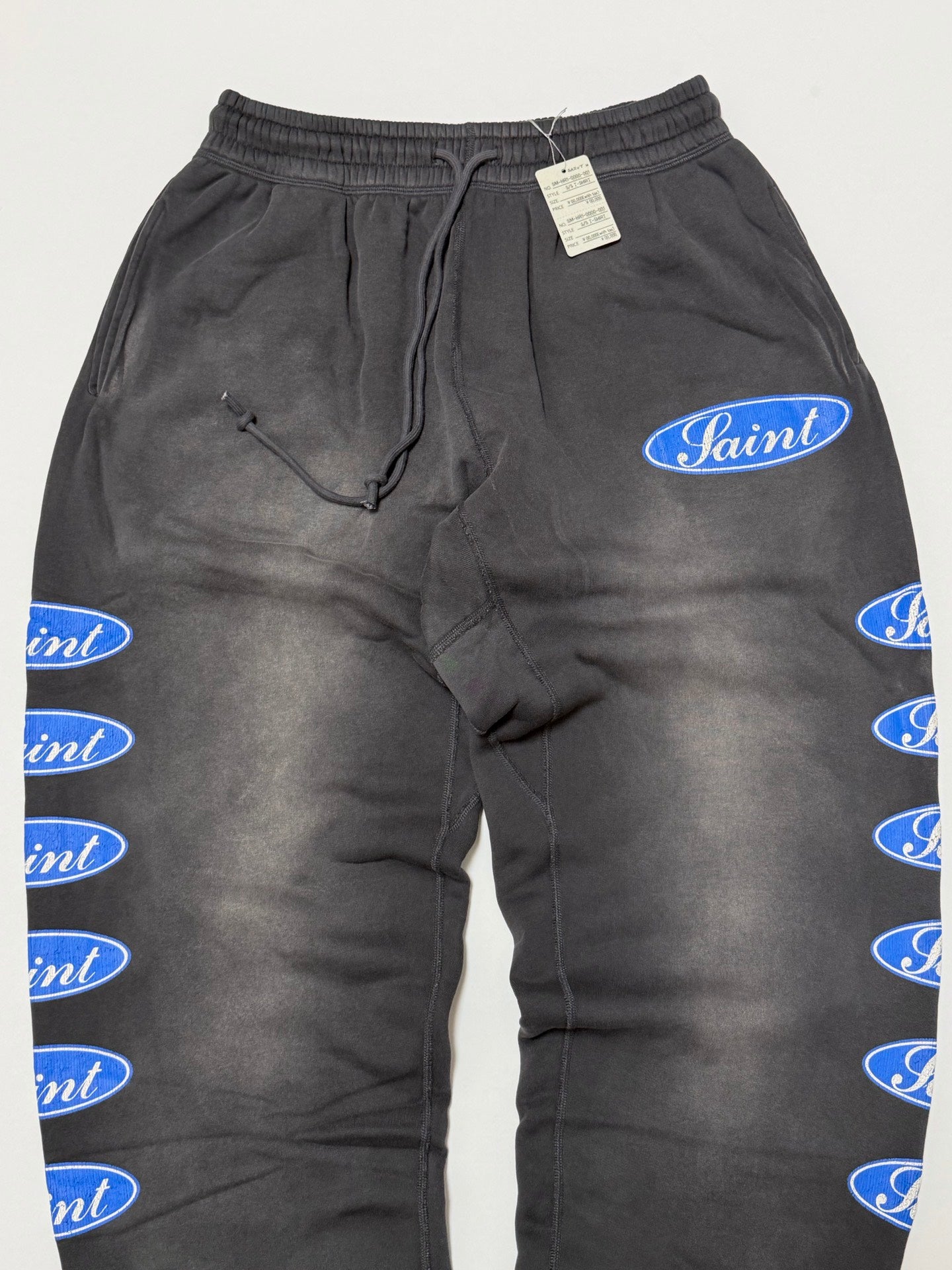 SAINT Mxxxxxx SWEAT PANTS/LOVE AMONG/BLACK