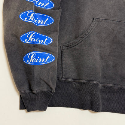 SAINT MXXXXXX HOODIE/LOVE AMONG/BLACK