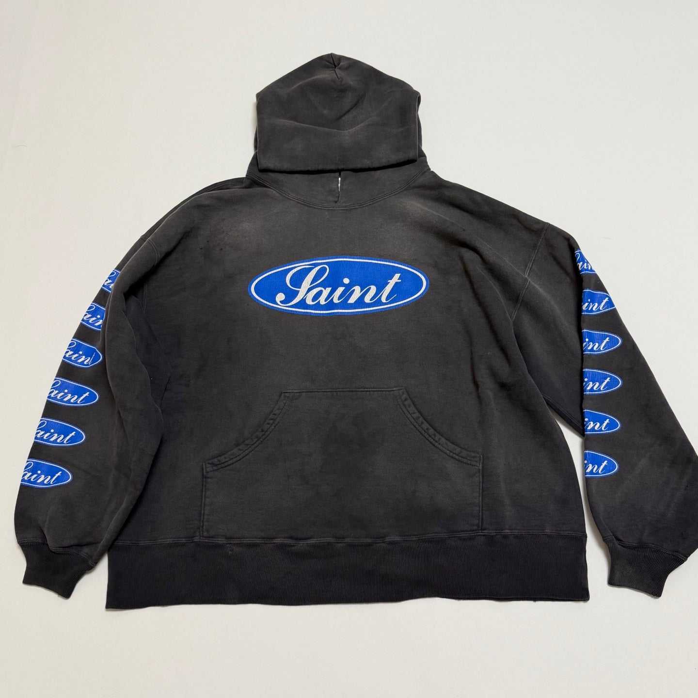 SAINT MXXXXXX HOODIE/LOVE AMONG/BLACK