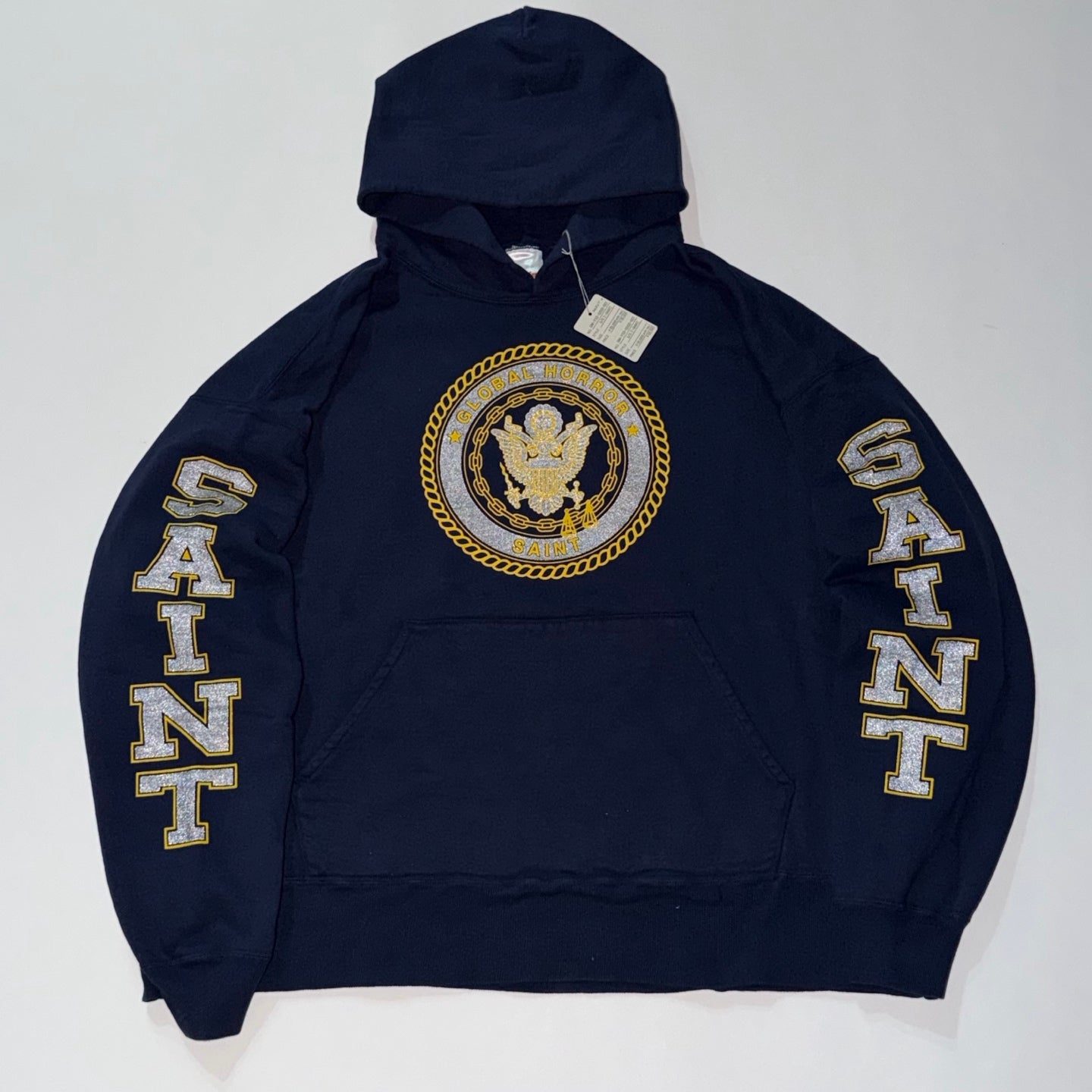 Saint M×××××× Hoodie Reflective Material