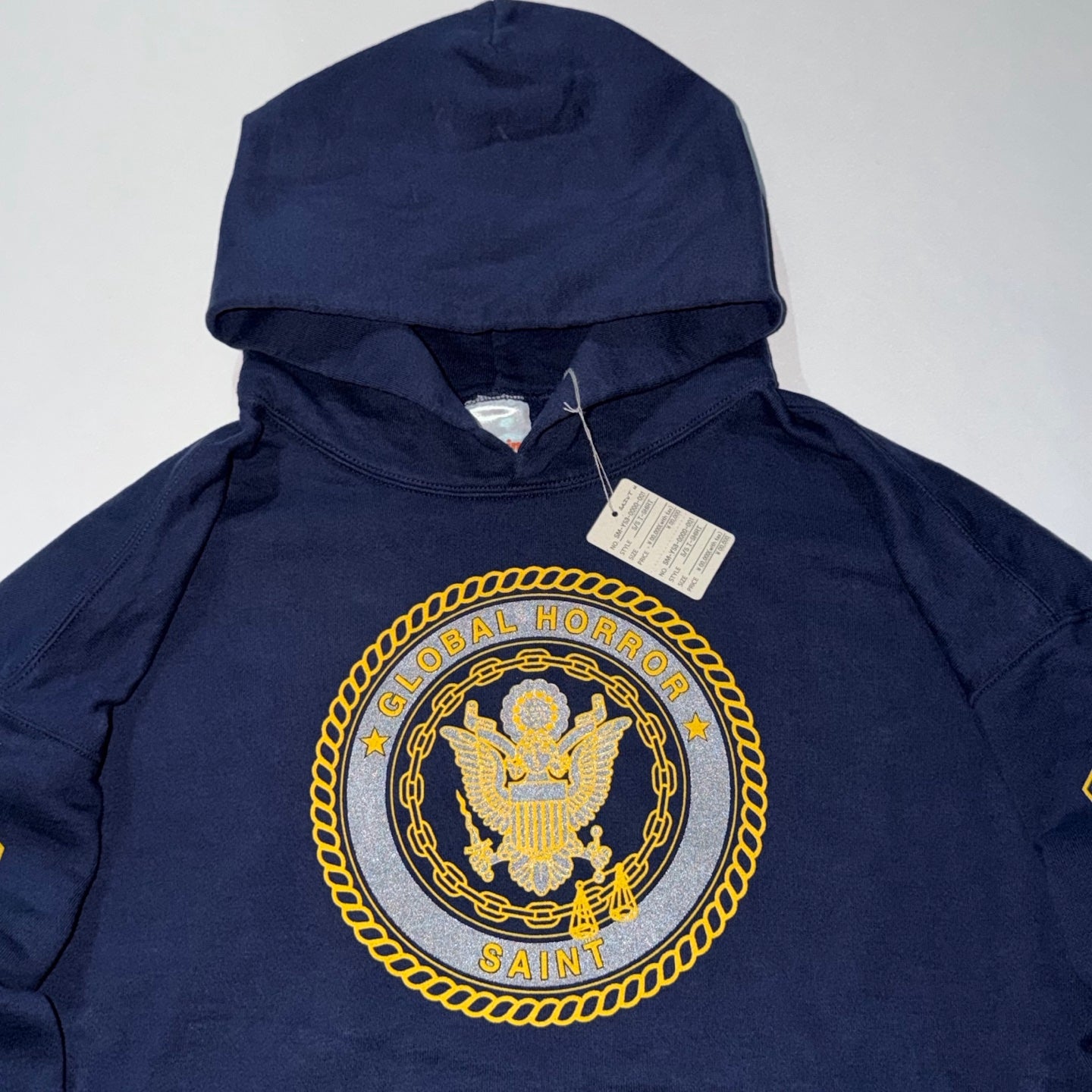Saint M×××××× Hoodie Reflective Material