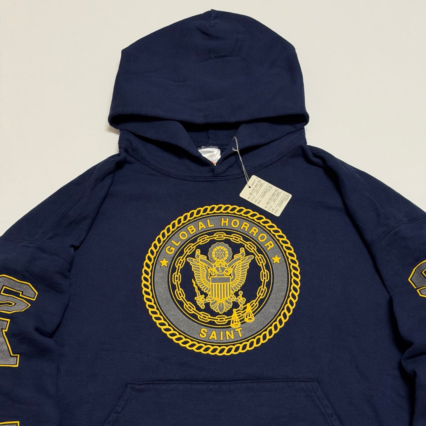 Saint M×××××× Hoodie Reflective Material