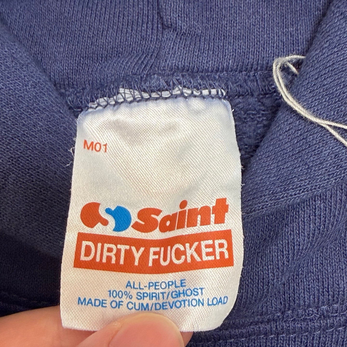 Saint M×××××× Hoodie Reflective Material