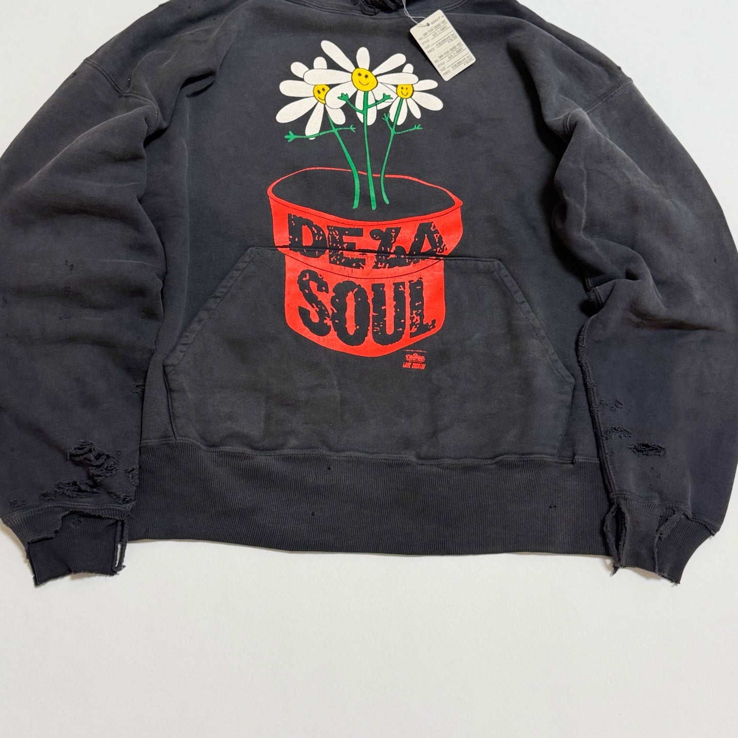 SAINT MXXXXXX DLS_HOODIE/DE LA SOUL/BLACK