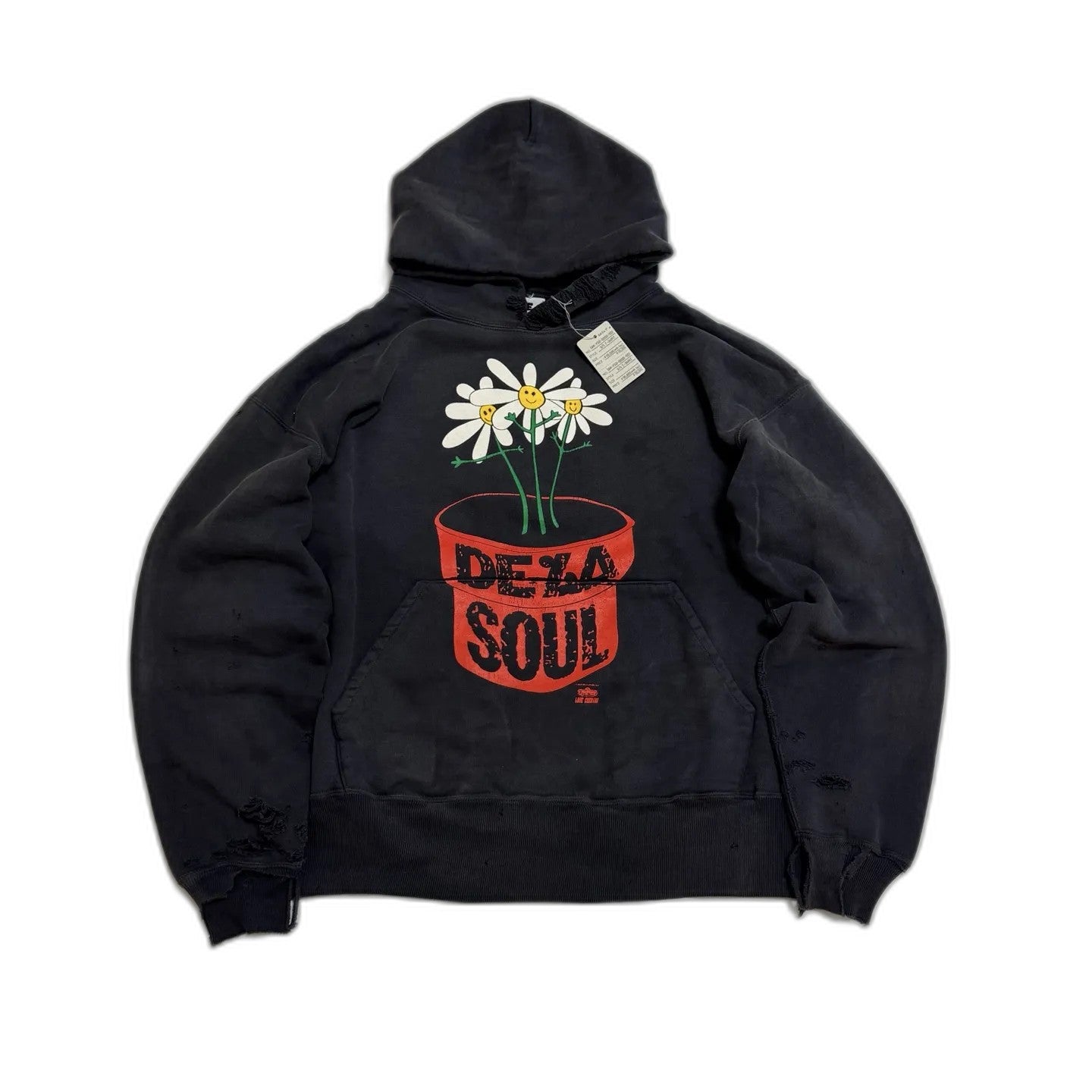 SAINT MXXXXXX DLS_HOODIE/DE LA SOUL/BLACK