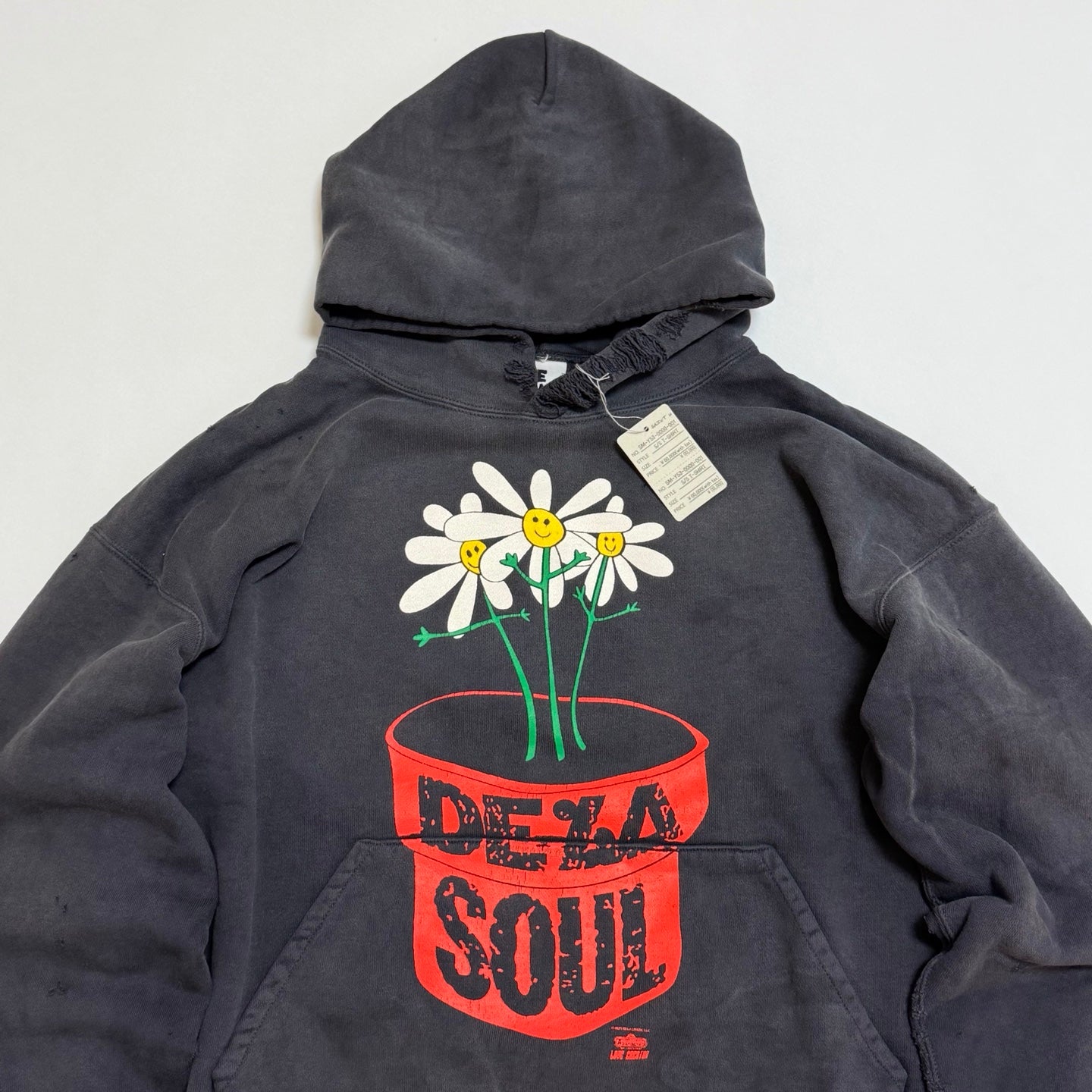 SAINT MXXXXXX DLS_HOODIE/DE LA SOUL/BLACK