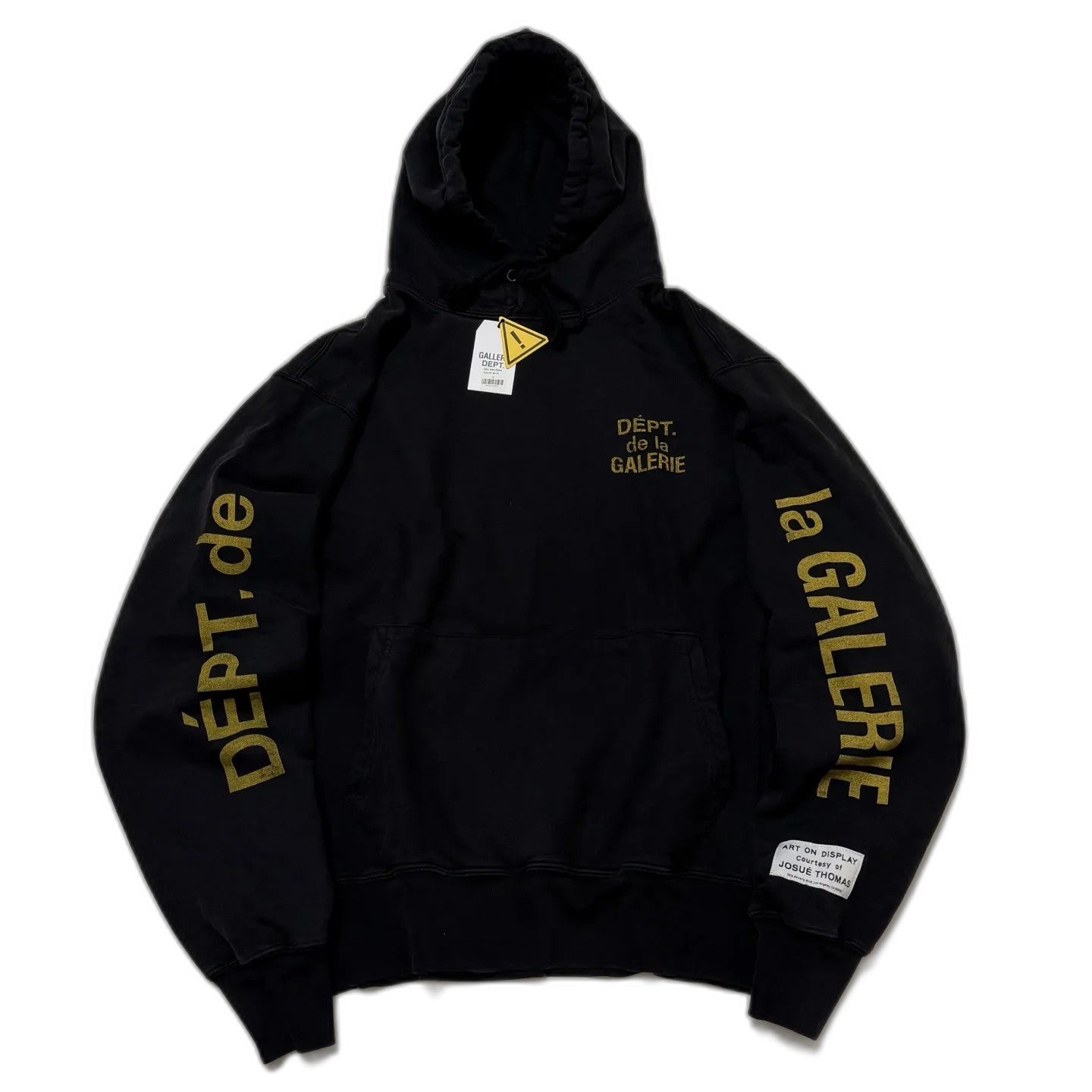 GALLERY DEPT. DEPT DE LA GALERIE HOODIE | BLACK