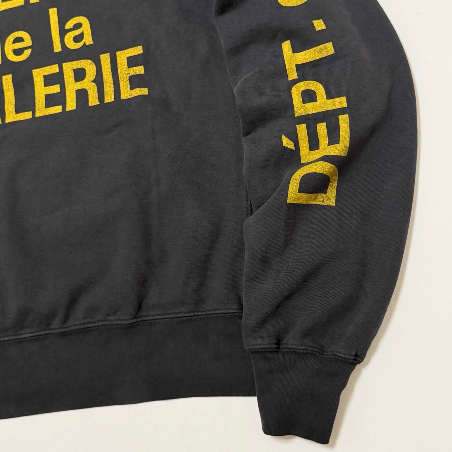 GALLERY DEPT. DEPT DE LA GALERIE HOODIE | BLACK