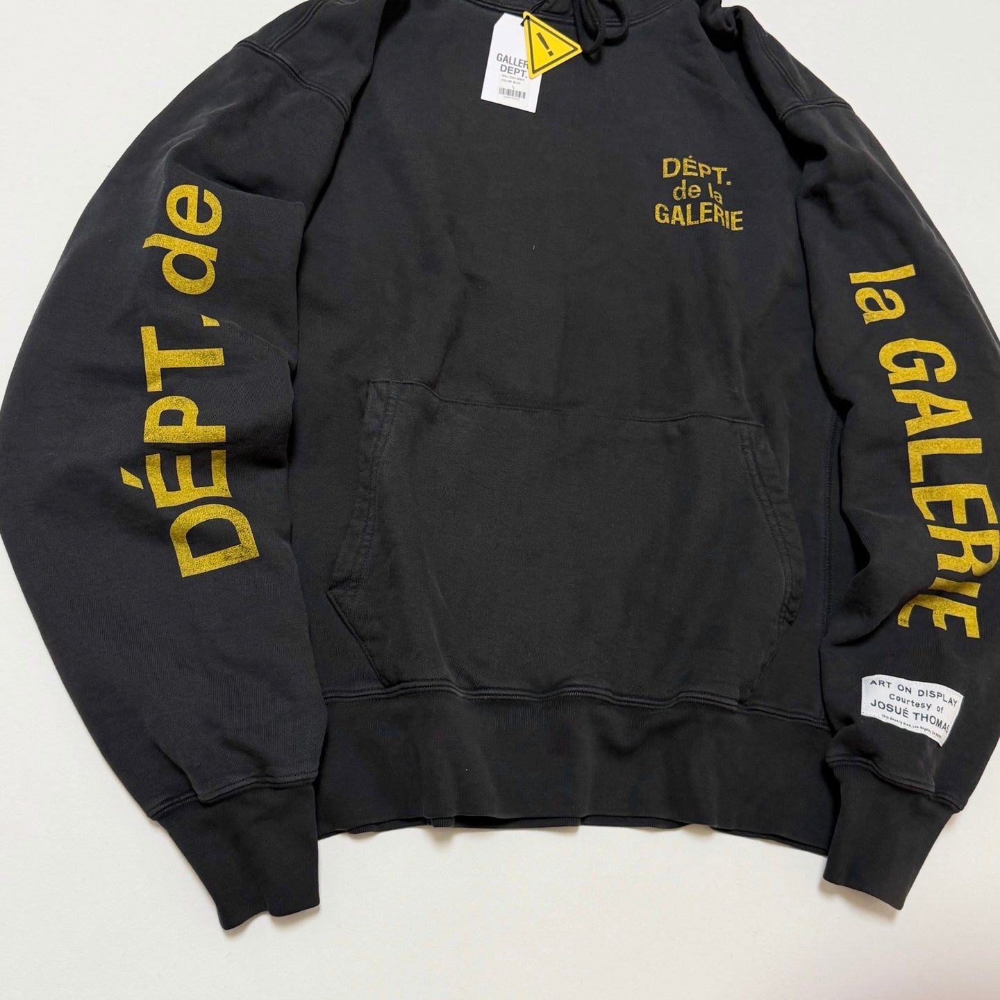 GALLERY DEPT. DEPT DE LA GALERIE HOODIE | BLACK
