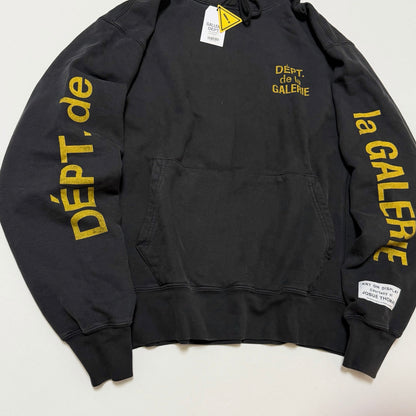 GALLERY DEPT. DEPT DE LA GALERIE HOODIE | BLACK