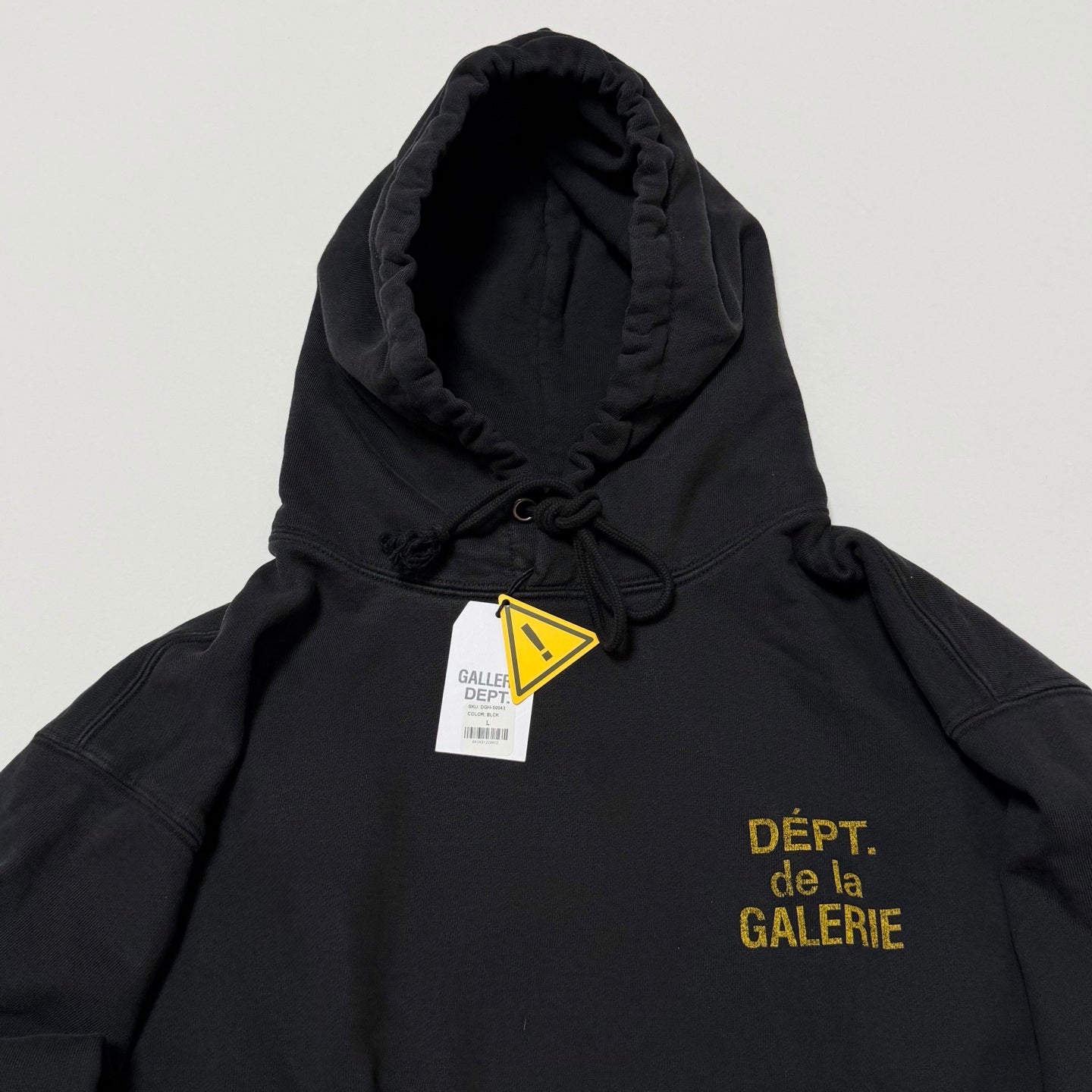 GALLERY DEPT. DEPT DE LA GALERIE HOODIE | BLACK