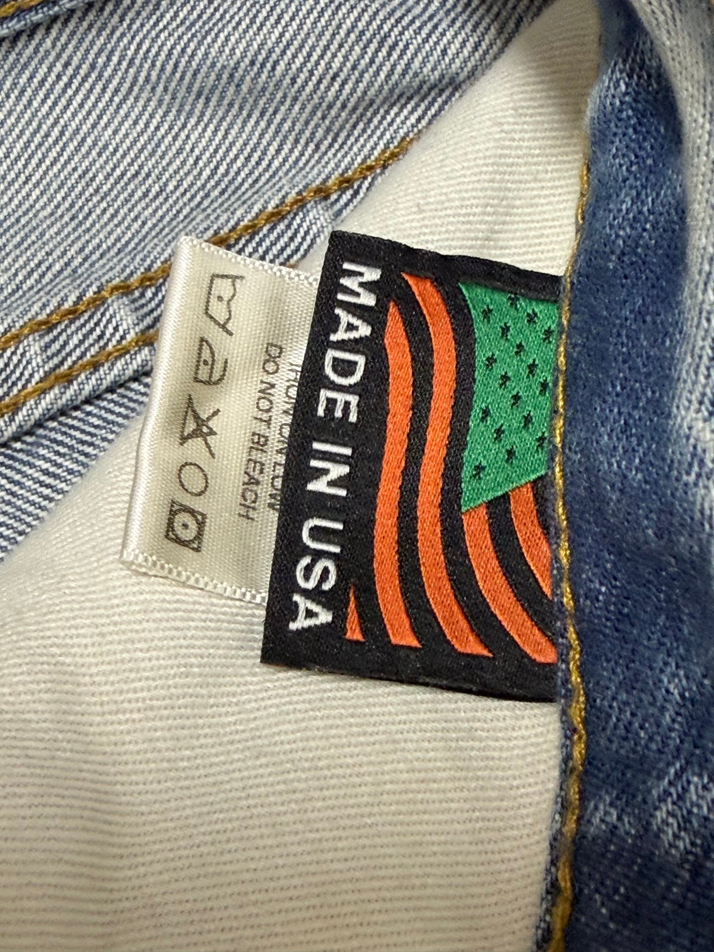 DENIM TEARS / BAGGY COTTON WREATH DENIM PANT