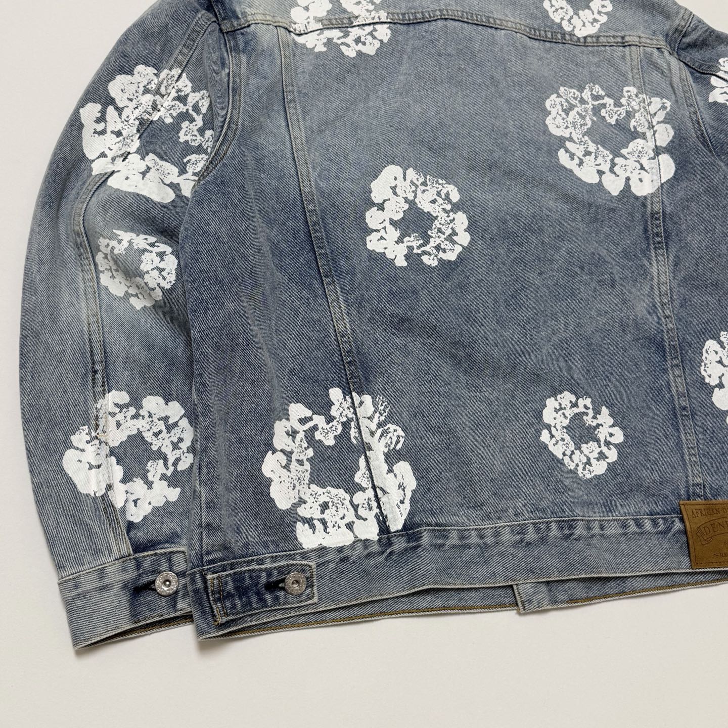 DENIM TEARS Cotton Wreath Denim Jacket