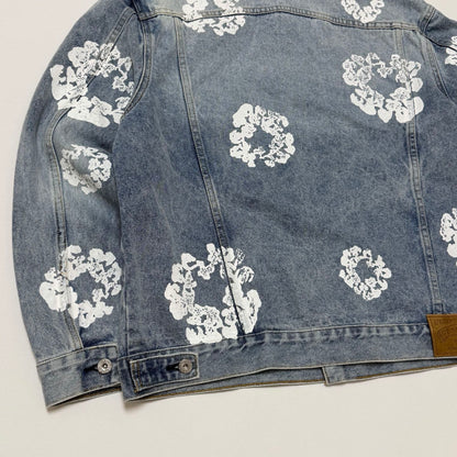 DENIM TEARS Cotton Wreath Denim Jacket