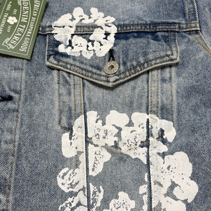 DENIM TEARS Cotton Wreath Denim Jacket