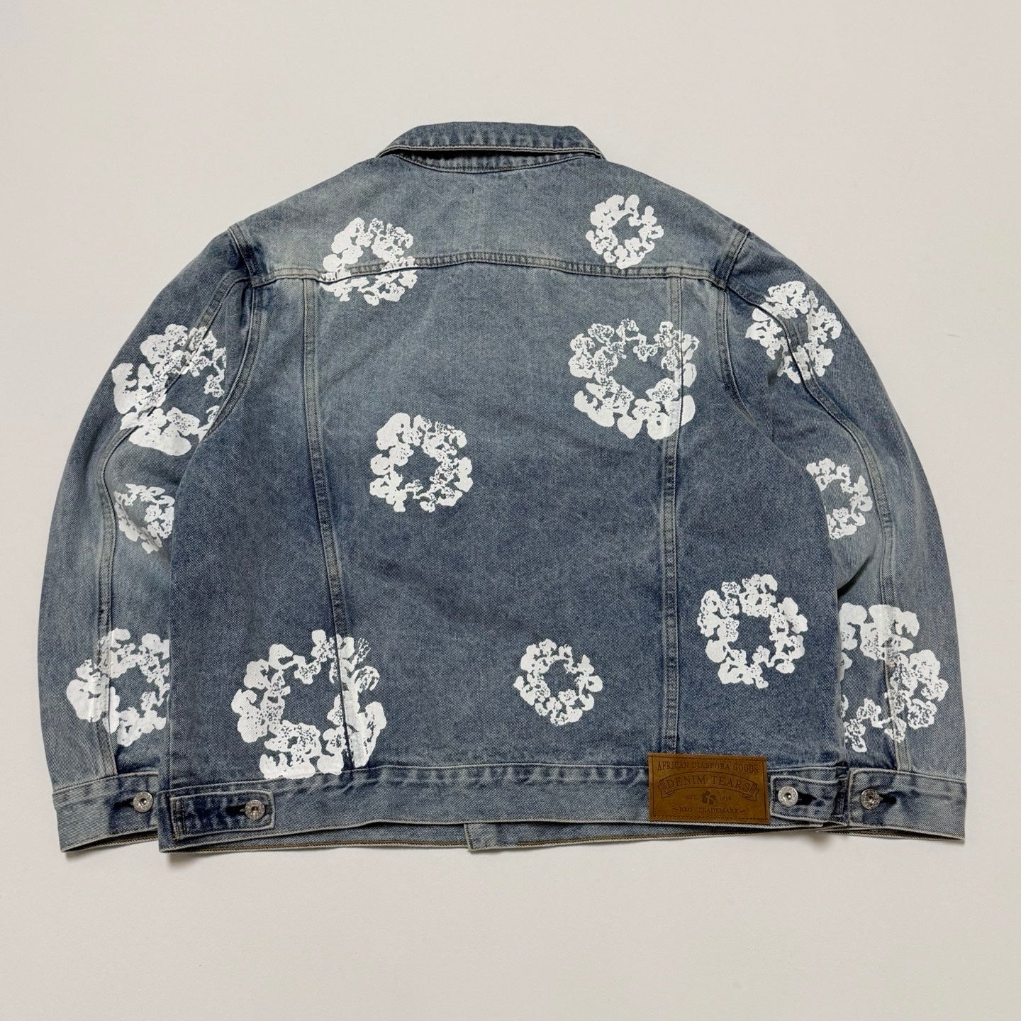 DENIM TEARS Cotton Wreath Denim Jacket