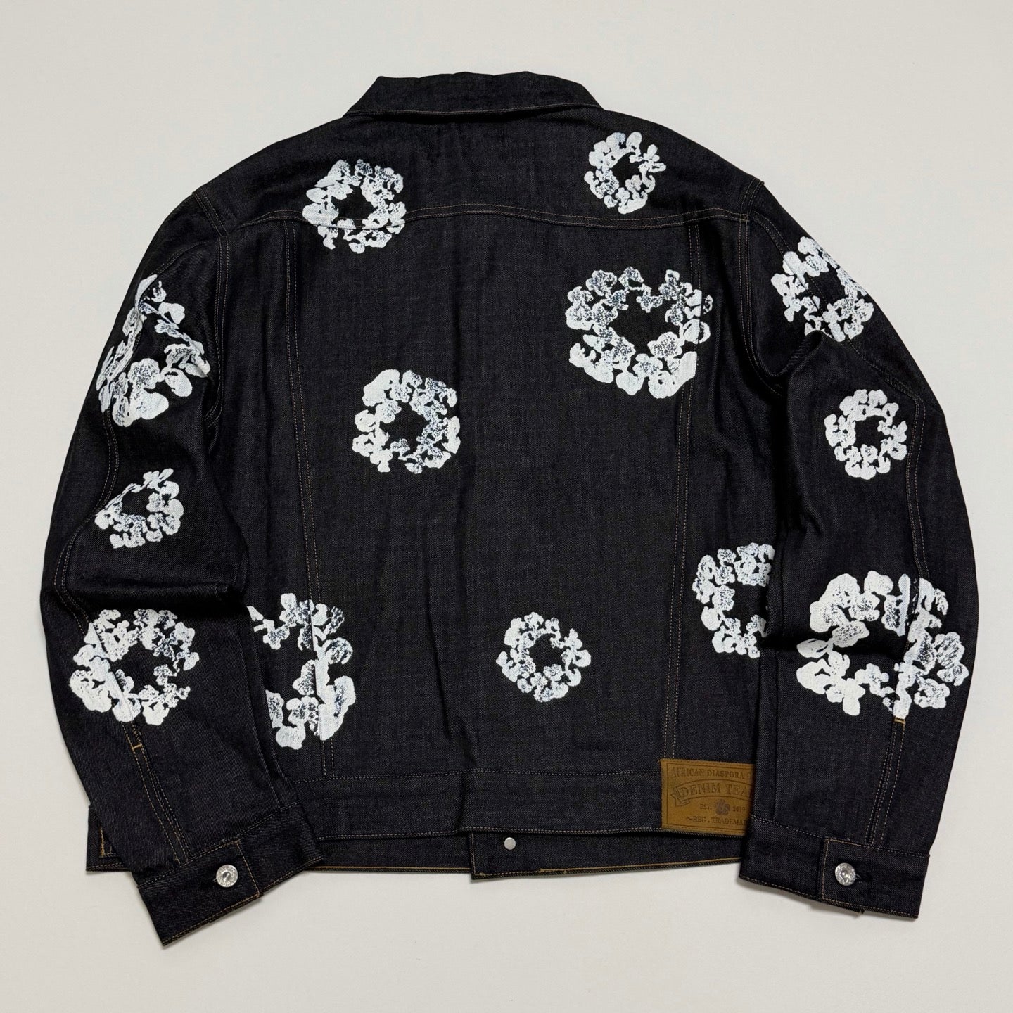 DENIM TEARS Cotton Wreath Denim Jacket