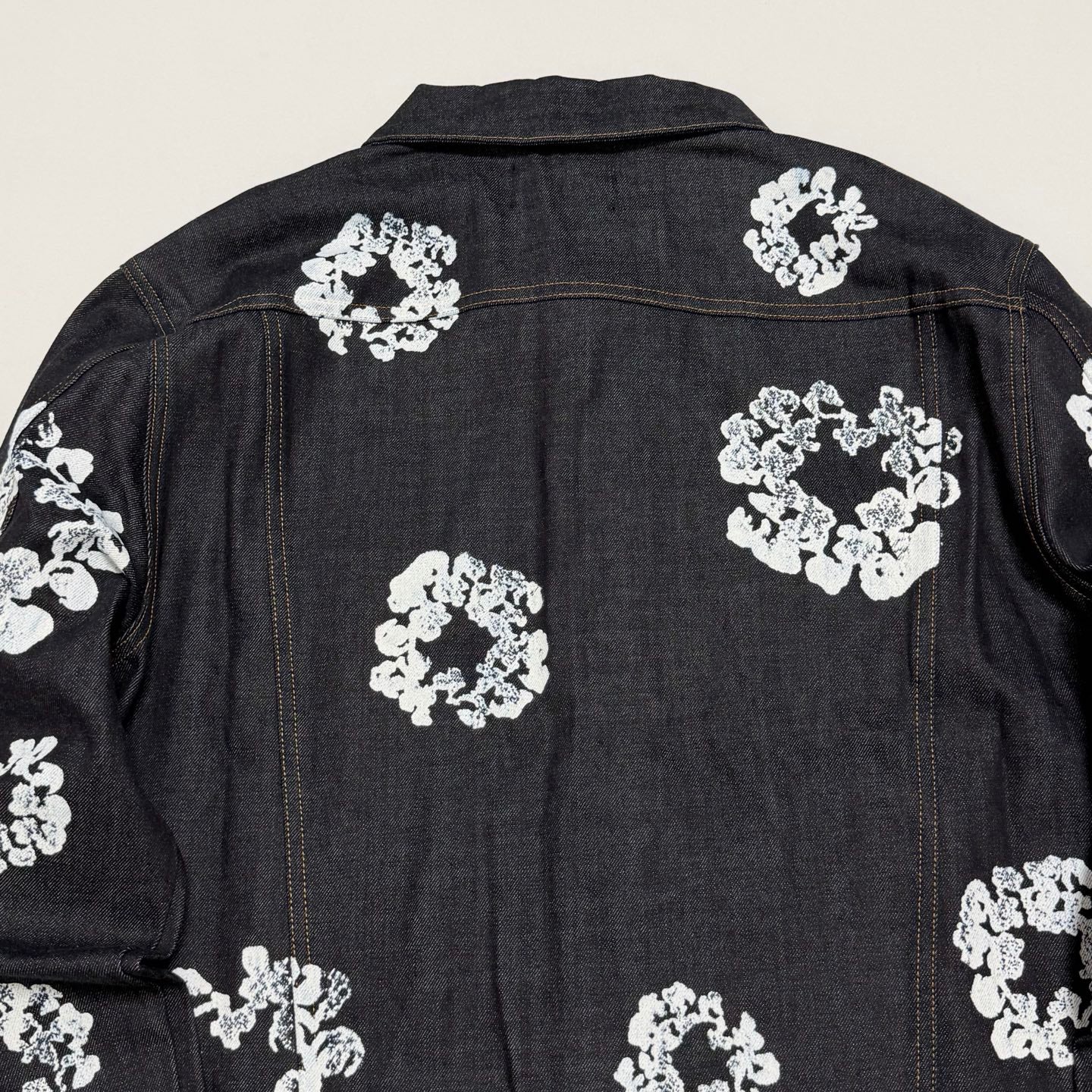 DENIM TEARS Cotton Wreath Denim Jacket