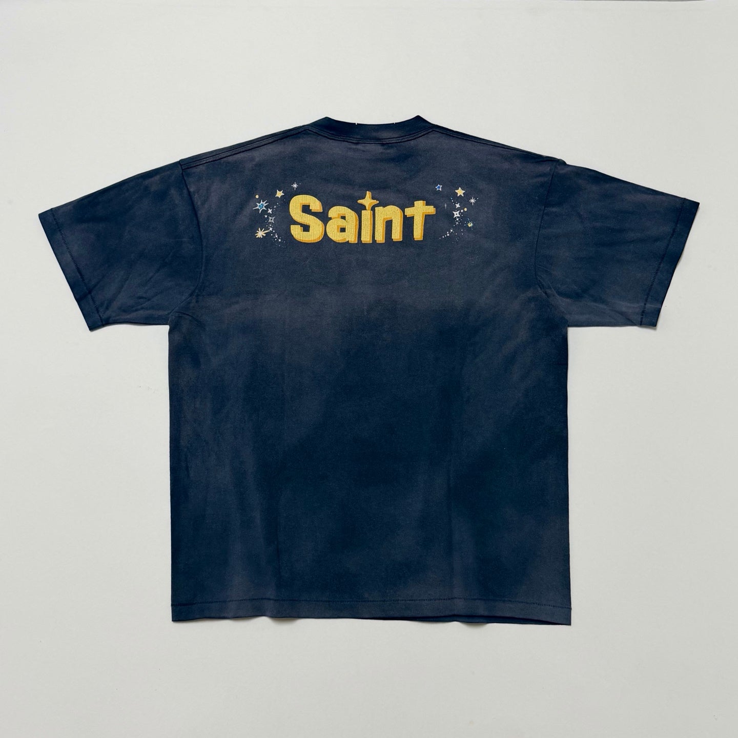 SAINT Mxxxxxx Saint Michael SM-MK8-0000-C79/DSN_SS T-SHIRT/TINKER BELL/NAVY