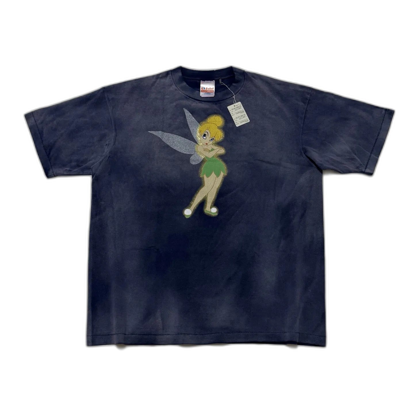 SAINT Mxxxxxx Saint Michael SM-MK8-0000-C79/DSN_SS T-SHIRT/TINKER BELL/NAVY