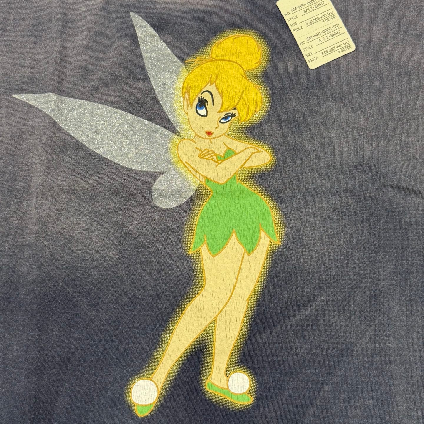 SAINT Mxxxxxx Saint Michael SM-MK8-0000-C79/DSN_SS T-SHIRT/TINKER BELL/NAVY