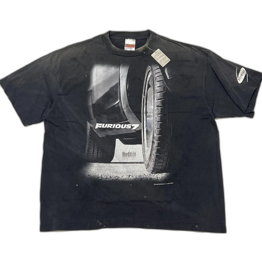 SAINT Mxxxxxx x FAST AND FURIOUS SS Tee Furious 7 "Black"