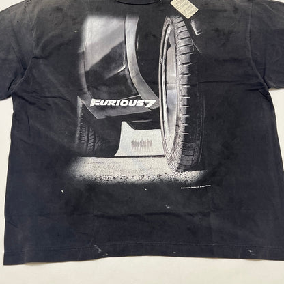 SAINT Mxxxxxx x FAST AND FURIOUS SS Tee Furious 7 "Black"
