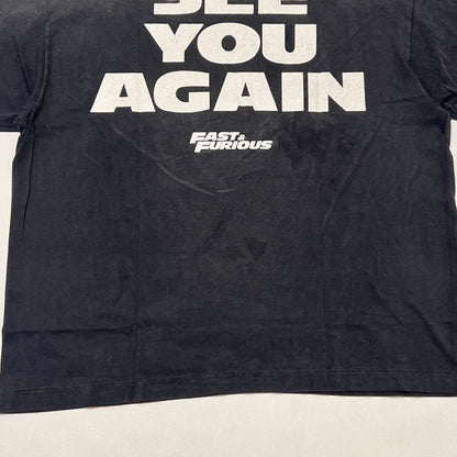 SAINT Mxxxxxx x FAST AND FURIOUS SS Tee Furious 7 "Black"