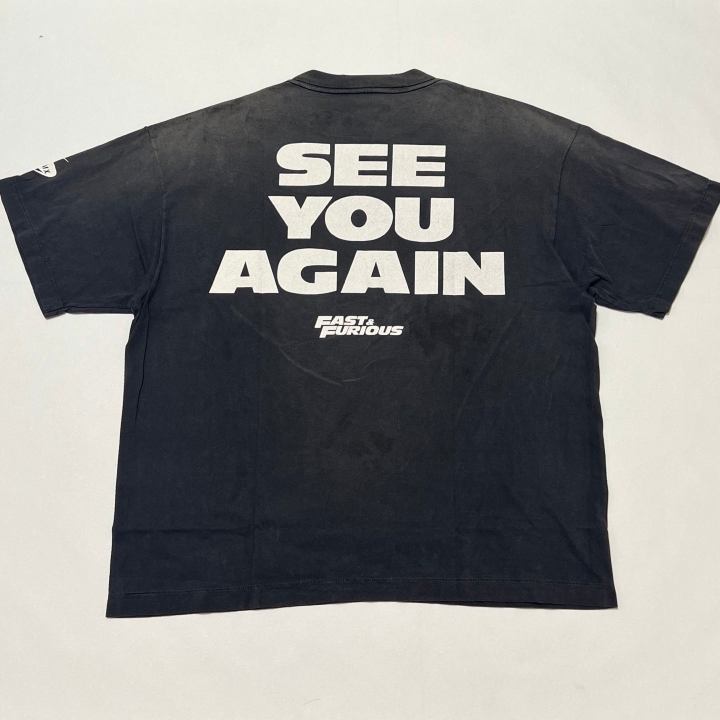 SAINT Mxxxxxx x FAST AND FURIOUS SS Tee Furious 7 "Black"