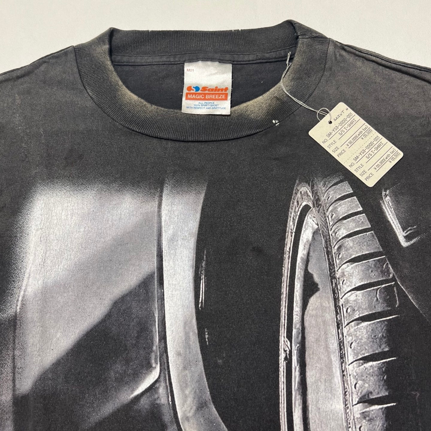 SAINT Mxxxxxx x FAST AND FURIOUS SS Tee Furious 7 "Black"