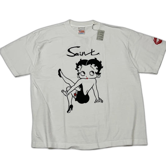 SAINT Mxxxxxx x Betty Boop SS Tee "White"