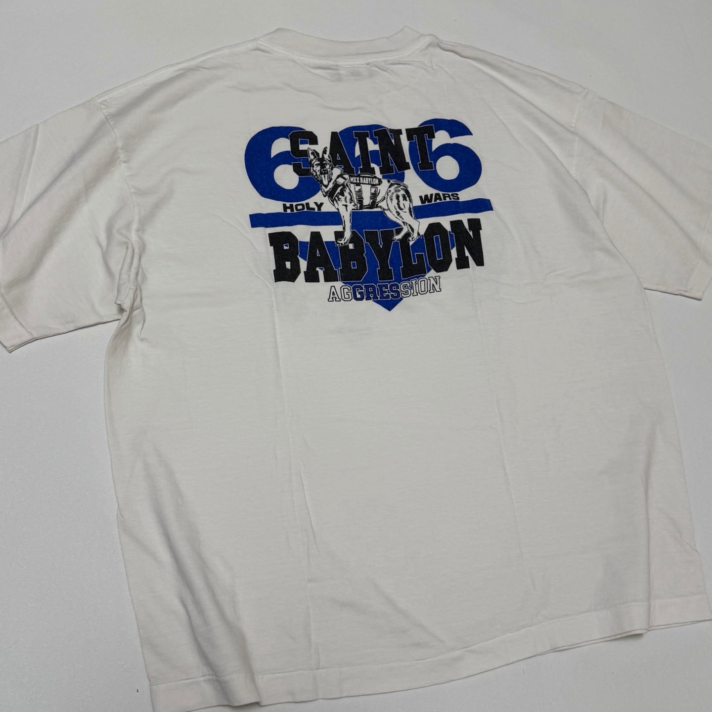 SAINT Mxxxxxx x Babylon BBLN SS Tee Saint Babylon "White"