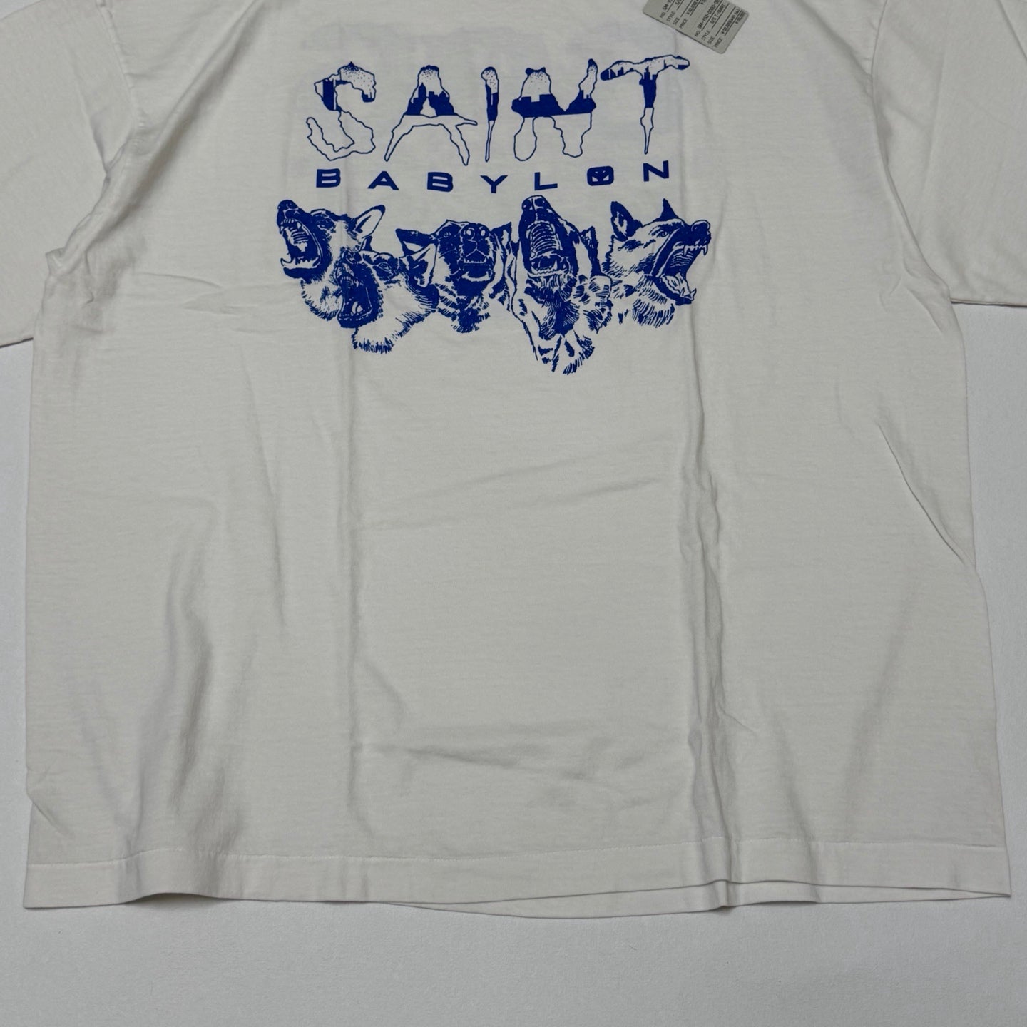 SAINT Mxxxxxx x Babylon BBLN SS Tee Saint Babylon "White"