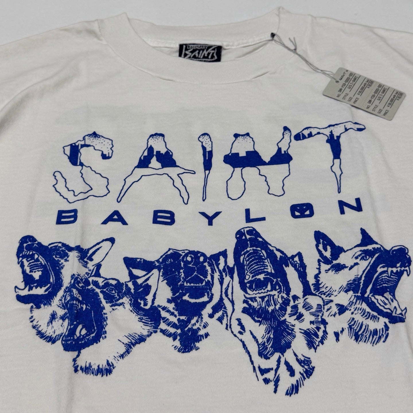 SAINT Mxxxxxx x Babylon BBLN SS Tee Saint Babylon "White"