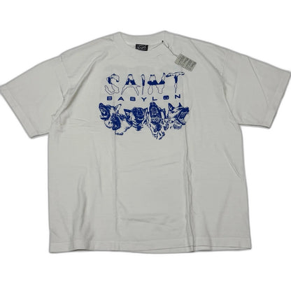 SAINT Mxxxxxx x Babylon BBLN SS Tee Saint Babylon "White"