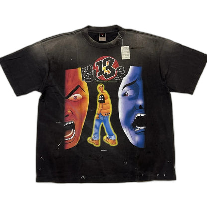 SAINT Mxxxxxx  GS_SS TEE/隣人13号/BLACK