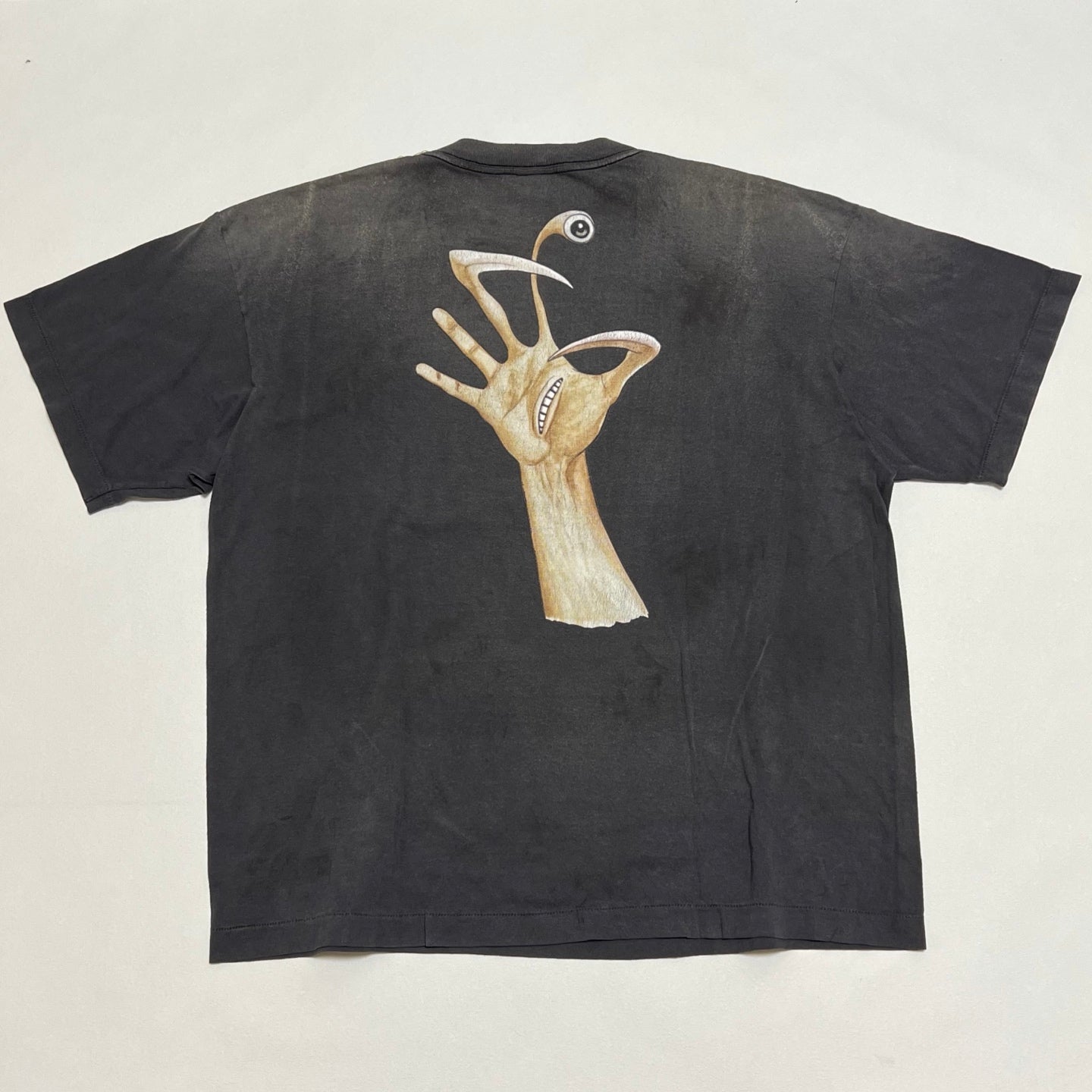 SAINT M××××××T-shirt Parasyte KJ_SS TEE  BLACK