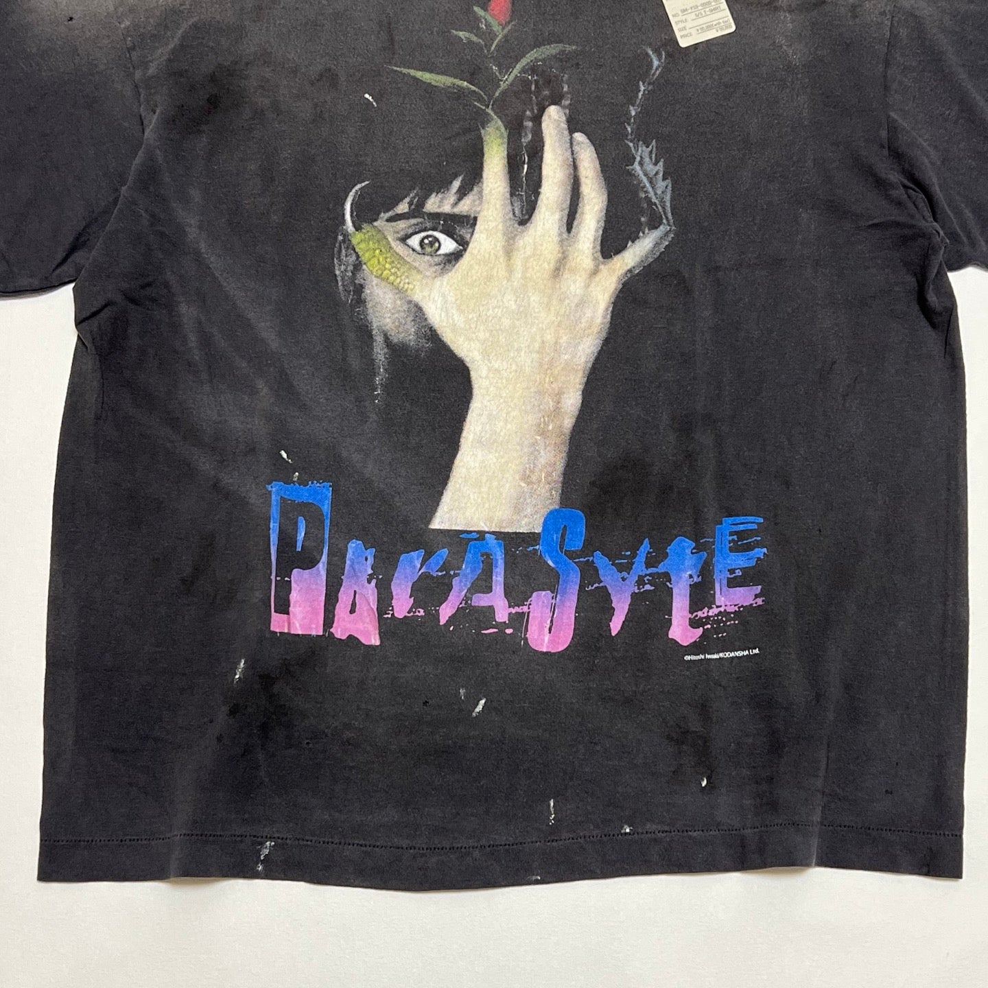 SAINT M××××××T-shirt Parasyte KJ_SS TEE  BLACK