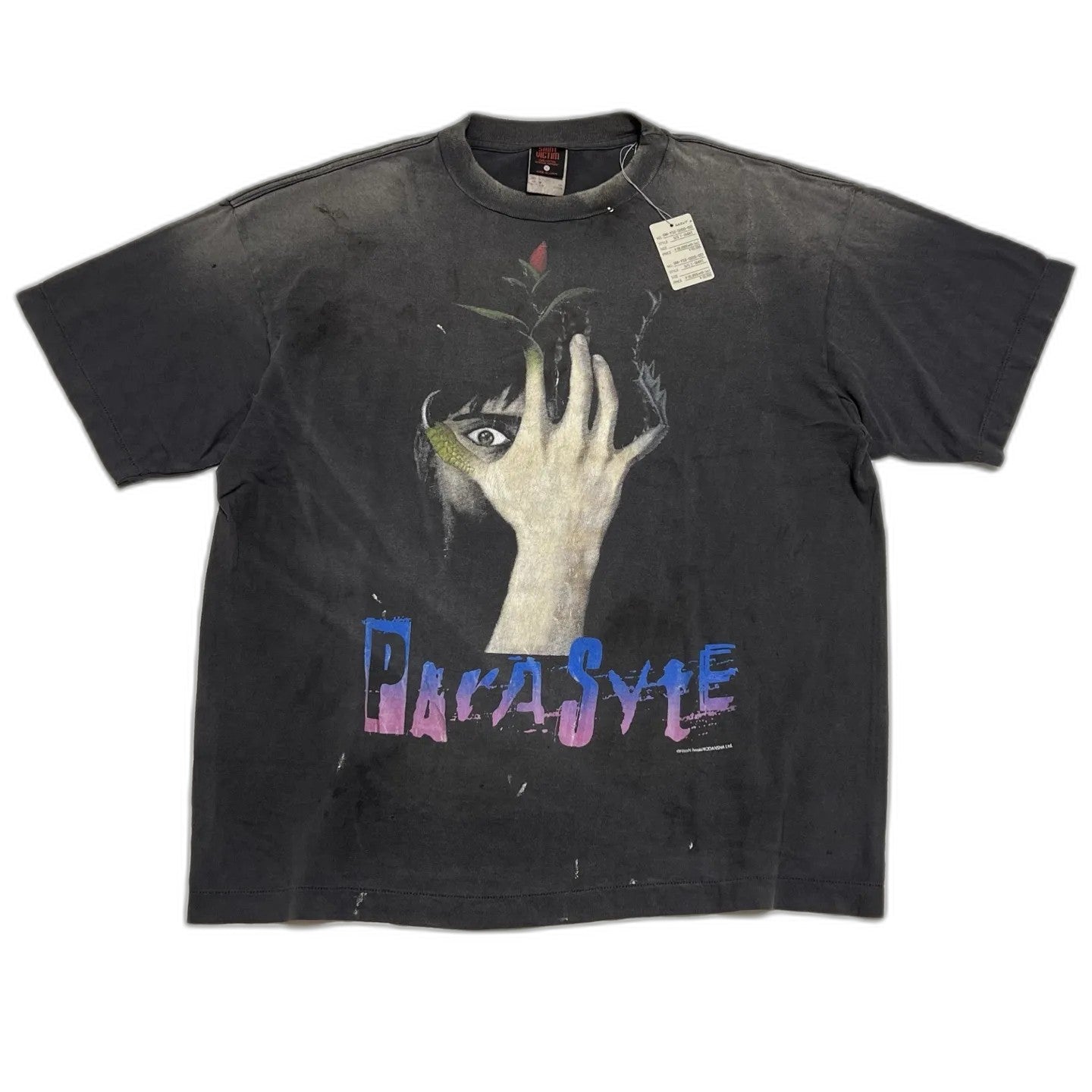 SAINT M××××××T-shirt Parasyte KJ_SS TEE  BLACK