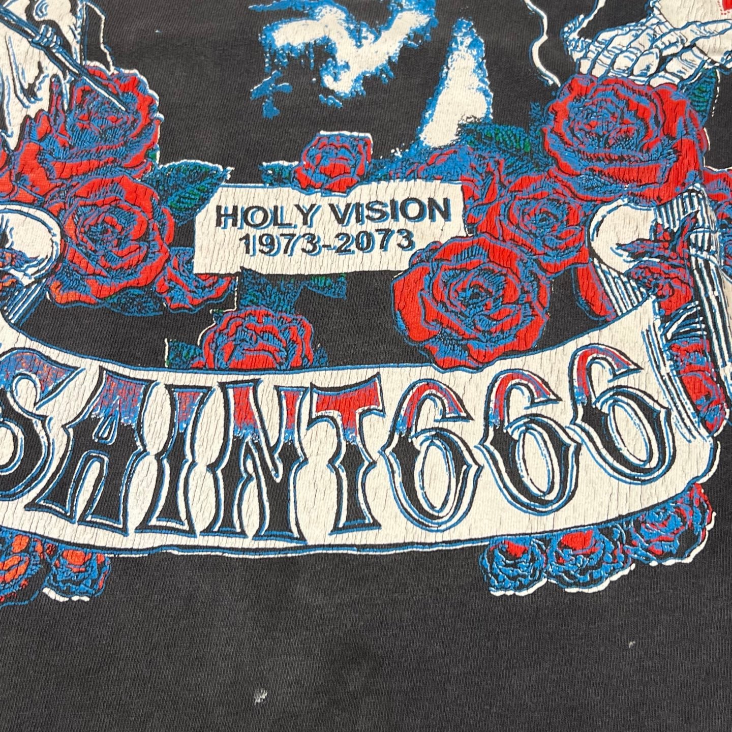 SAINT M×××××× TEE/BODYN SOUL/BLACK