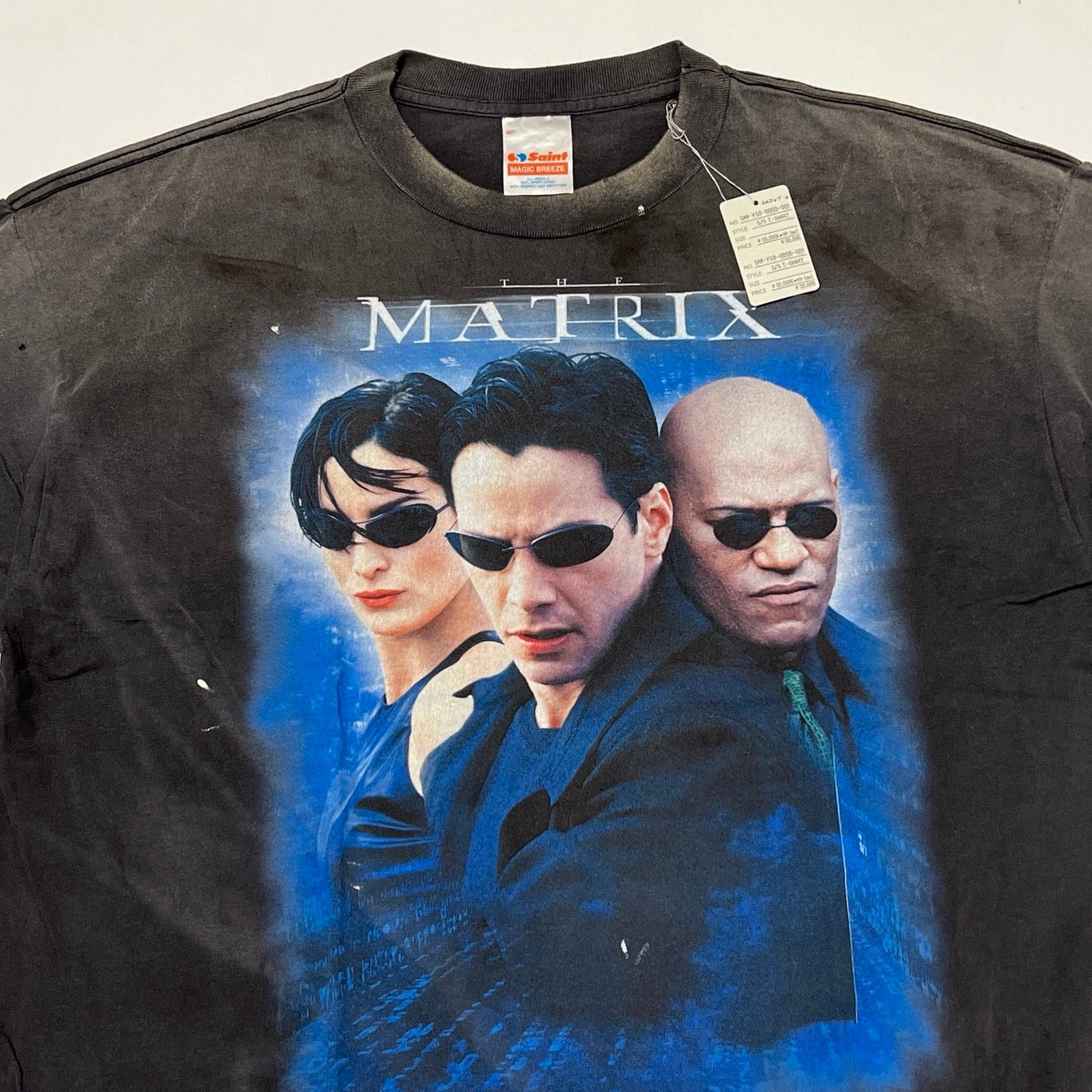 SAINT MXXXXXX × THE MATRIX Collaboration T-Shirt