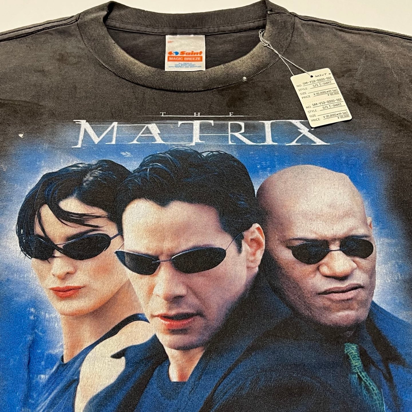 SAINT MXXXXXX × THE MATRIX Collaboration T-Shirt