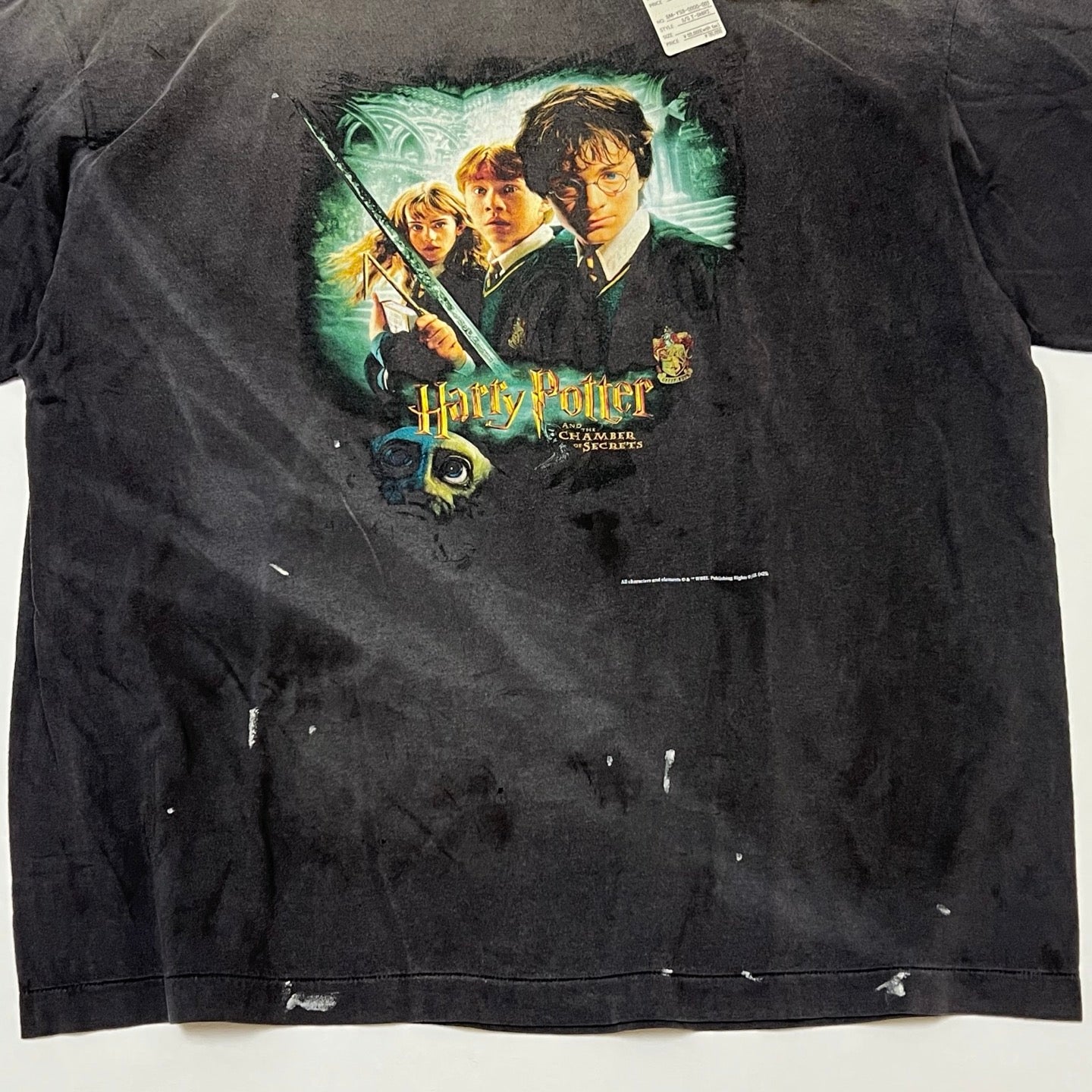 SAINT MICHAEL / Saint Michael / HP_SS TEE / CHAMBER OF SCRT / BLACK